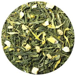 Зеленый чай с имбирем
