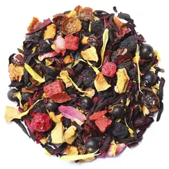 Чай фруктовый Красный сарафан, ароматизированный оптом в BestTea, фото 