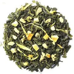 Чай зеленый с имбирем и медом, ароматизированный оптом в BestTea, фото 