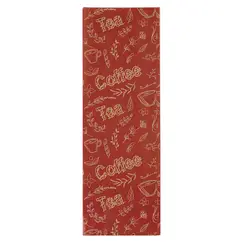 Пакет для чая двухслойный Coffe&Tea Бордовый, 100 г, 205*70*40 мм, Цвет: Бордовый в чайном магазине BestTea, фото 