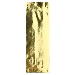 Пакет для чая трехслойный, золотой глянцевый, 100 г, 205*70*40 мм, Цвет: Золото в чайном магазине BestTea, фото 