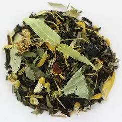 Чай черный-зеленый Монастырский, с добавками оптом в BestTea, фото 