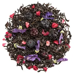Чай ароматизированный черный Голубика-Ежевика оптом в BestTea, фото 