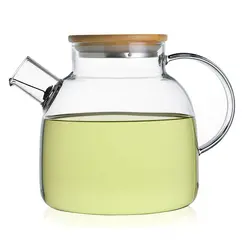 Чайник стеклянный Гранат, 1200 мл, Объем мл: 1200 в чайном магазине BestTea, фото 