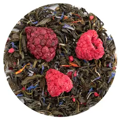 Чай зеленый Ежевика с малиной Премиум в чайном магазине BestTea, фото 