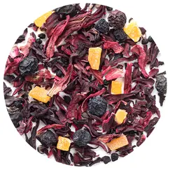 Чай фруктовый Алый закат, ароматизированный в чайном магазине BestTea, фото 
