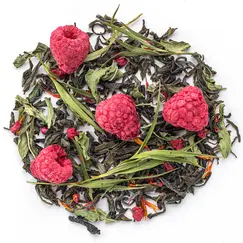 Чай ароматизированный зеленый Малиновая свежесть оптом в BestTea, фото 