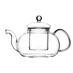Чайник стеклянный Шафран 1000 мл, Объем мл: 1000 в чайном магазине BestTea, фото 