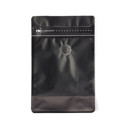Пакет с зипом и клапаном, 127*200*70 мм, Цвет: Черный в чайном магазине BestTea, фото 