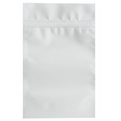 Пакет с зипом, металлизированный, белый матовый, размер 105*150 в чайном магазине BestTea, фото 