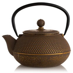 Чайник чугунный Кузнец, цвет коричневый, 850 мл в чайном магазине BestTea, фото 