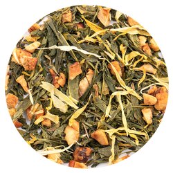 Чай ароматизированный зеленый Персик-Манго, лимитированная серия! в чайном магазине BestTea, фото 
