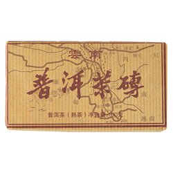 Чай пуэр Шу Плитка, 100 г в чайном магазине BestTea, фото 
