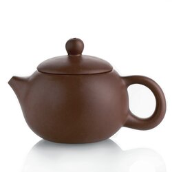 Чайник глиняный Красавица Си Ши, 130 мл (темно-коричневый цвет) в чайном магазине BestTea, фото 
