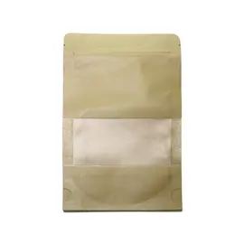 Пакет для чая с зипом, бумажный 100 г, 200*140 мм оптом в BestTea, фото 