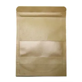 Пакет для чая с зипом, бумажный, 220*150 мм оптом в BestTea, фото 