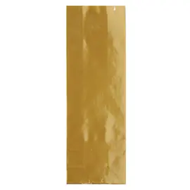 Пакет для чая трехслойный Бронзовый глянцевый, 100 г, 205*70*40 мм, Цвет: Бронзовый оптом в BestTea, фото 