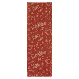 Пакет для чая двухслойный Coffe&Tea Бордовый, 100 г, 205*70*40 мм, Цвет: Бордовый оптом в BestTea, фото 
