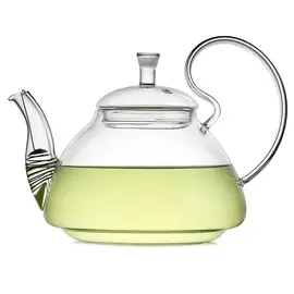 Чайник стеклянный Ландыш 1200 мл, Объем мл: 1200 оптом в BestTea, фото 