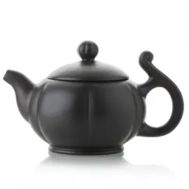 Чайник Мангостан глиняный темно-коричневый, 300 мл оптом в BestTea, фото 