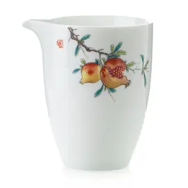 Чахай керамический Гранаты (сливочник-молочник) 270 мл оптом в BestTea, фото 