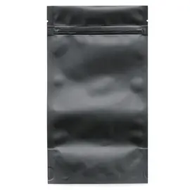 Пакет дой-пак с зипом черный матовый 120*210*40 оптом в BestTea, фото 
