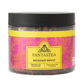 "Fantastea" Веселый Фрукт (упаковка 8 банок по ±140гр) оптом в BestTea, фото 