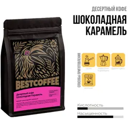 Кофе Шоколадная карамель, Фасовка: 250 оптом в BestTea, фото 