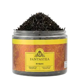 "Fantastea" Рубин Чай черный индийский (упаковка 8 банок по ±100гр), Вес г: 100 оптом в BestTea, фото 