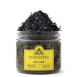 "Fantastea" Эрл Грей Голубой Цветок (упаковка 12 банок по ±40гр), Вес г: 40 оптом в BestTea, фото 