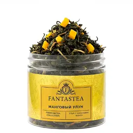 "Fantastea" Манговый Улун (упаковка 12 банок по ±65гр) оптом в BestTea, фото 