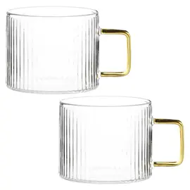 Кружка стекло 130 мл, упаковка 2 шт, Кол-во: 1 оптом в BestTea, фото 