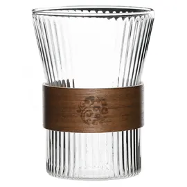 Стакан с кольцом-держателем, стекло 300 мл, Кол-во: 1 оптом в BestTea, фото 