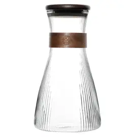 Кувшин, крышка бамбук с металлической вставкой, стекло 1600 мл, Кол-во: 1 оптом в BestTea, фото 