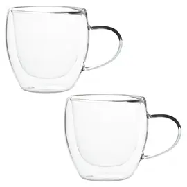 Кружка необжигающая стекло, 230 мл, упаковка 2 шт, Кол-во: 1 оптом в BestTea, фото 