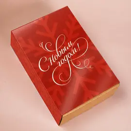 Шубер №6 "Снежинка", красная палитра (к наборам на 6 банок) оптом в BestTea, фото 