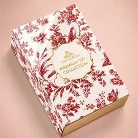 Шубер №6 FANTASTEA Premium Tea Collection, палитра цветы/птицы (к наборам на 6 банок) оптом в BestTea, фото 