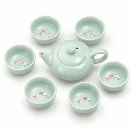 Сервиз чайный Карп 7 предметов: чайник и пиалы оптом в BestTea, фото 