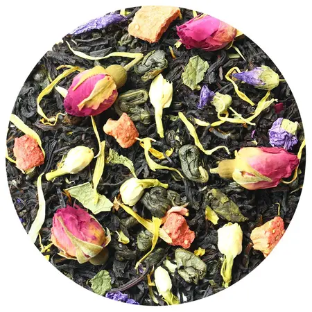 Чай черный-зеленый 1002 сказка, ароматизированный в чайном магазине BestTea, фото 