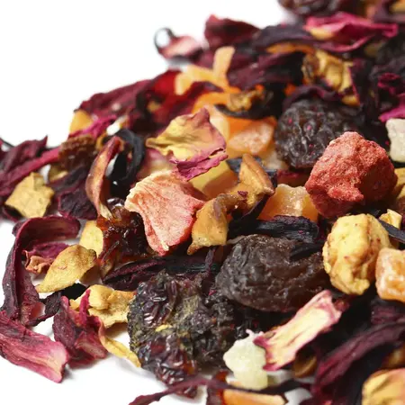 Чай фруктовый Веселый фрукт, ароматизированный в чайном магазине BestTea, фото , изображение 5