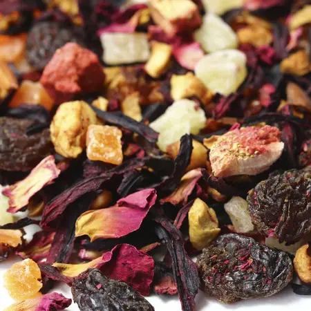 Чай фруктовый Веселый фрукт, ароматизированный в чайном магазине BestTea, фото , изображение 6