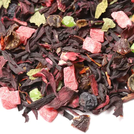 Чай фруктовый с арбузом, ароматизированный в чайном магазине BestTea, фото , изображение 9