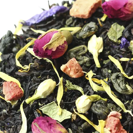 Чай черный-зеленый 1002 сказка, ароматизированный в чайном магазине BestTea, фото , изображение 2