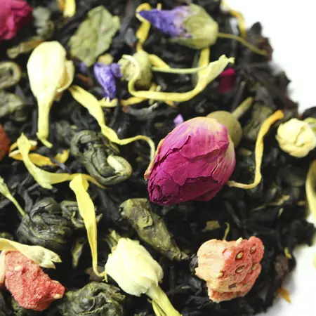 Чай черный-зеленый 1002 сказка, ароматизированный в чайном магазине BestTea, фото , изображение 3