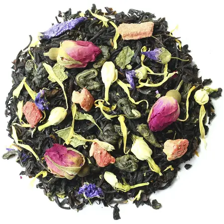 Чай черный-зеленый 1002 сказка, ароматизированный в чайном магазине BestTea, фото , изображение 4