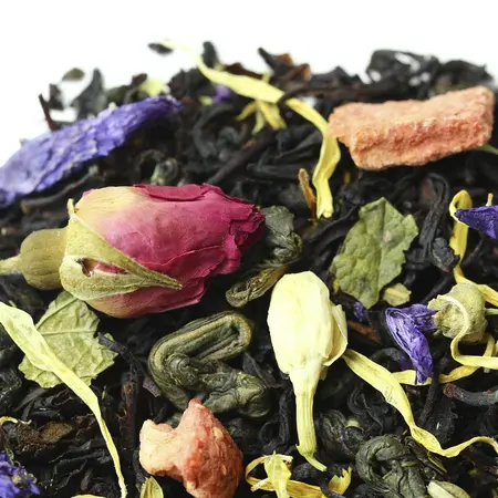 Чай черный-зеленый 1002 сказка, ароматизированный в чайном магазине BestTea, фото , изображение 5