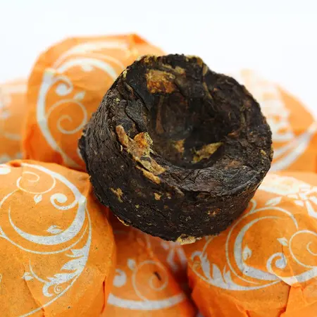 Чай пуэр То ча с цедрой апельсина, Шу в чайном магазине BestTea, фото , изображение 4