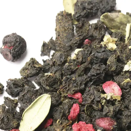 Иван чай с черникой и малиной в гранулах в чайном магазине BestTea, фото , изображение 3