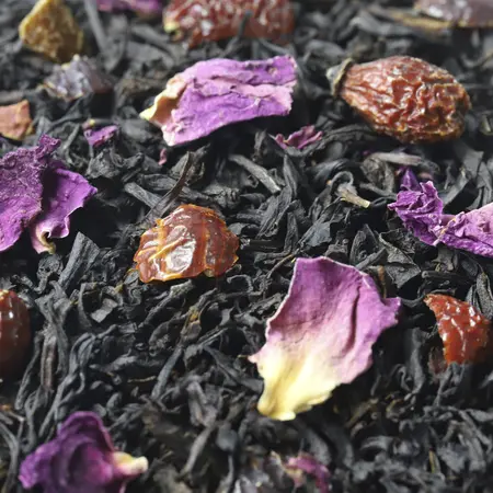 Чай черный с шиповником в чайном магазине BestTea, фото , изображение 4