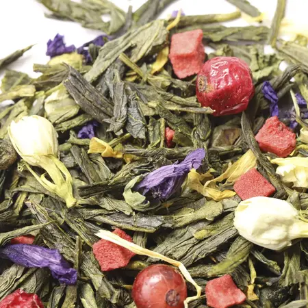 Чай зеленый Для Мамы, ароматизированный в чайном магазине BestTea, фото , изображение 6